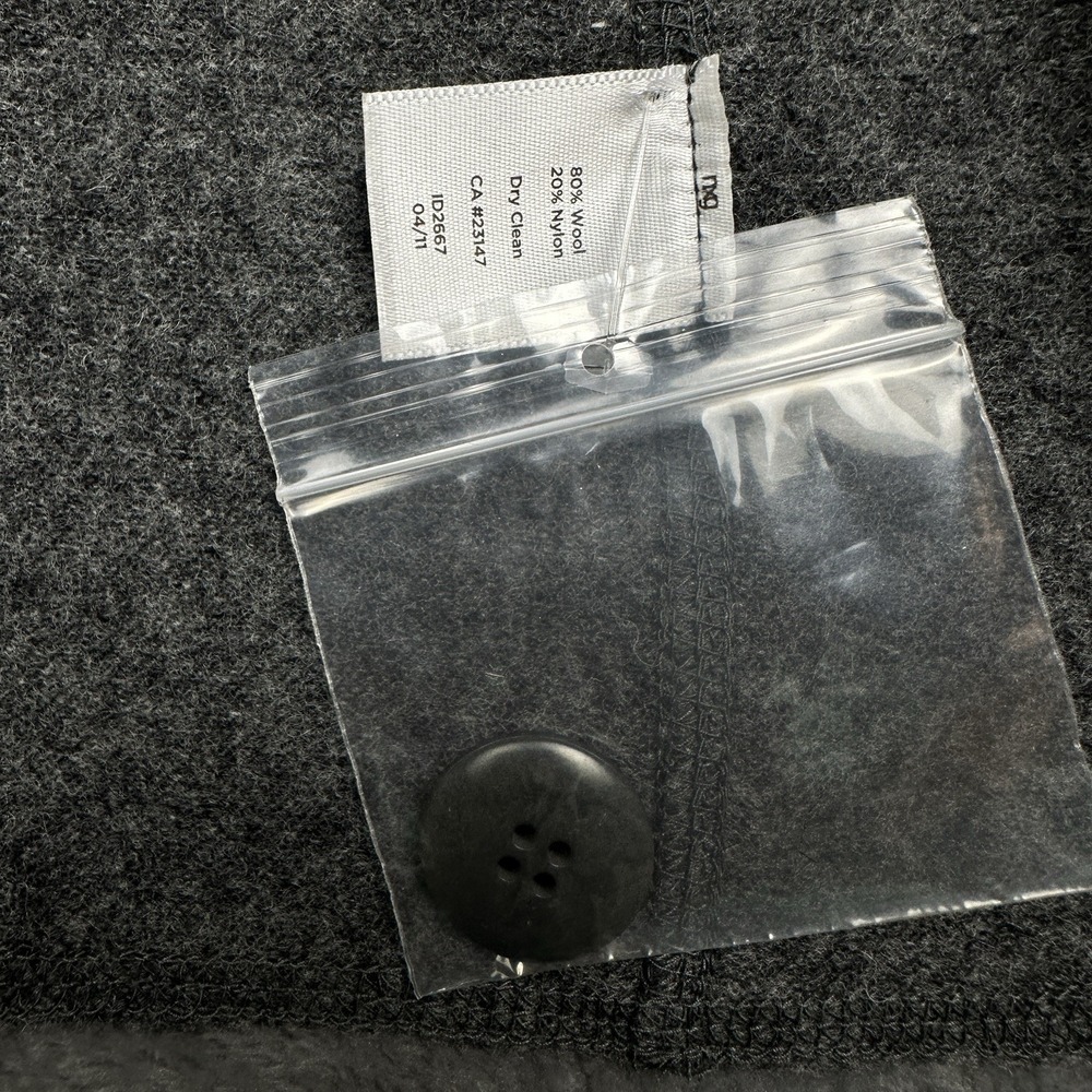 Talbots Blazer Jacket Women's Size 16 Gray Wool Blend Classic Career Pockets NWT - Picture 9 of 12